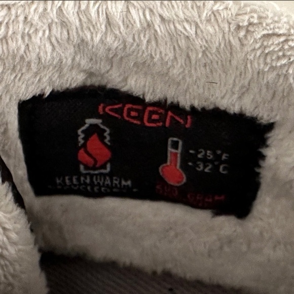 KEEN Terradora 2 Wintry Waterproof Snow Boot Black Womens 7 Faux Fur - Picture 5 of 6